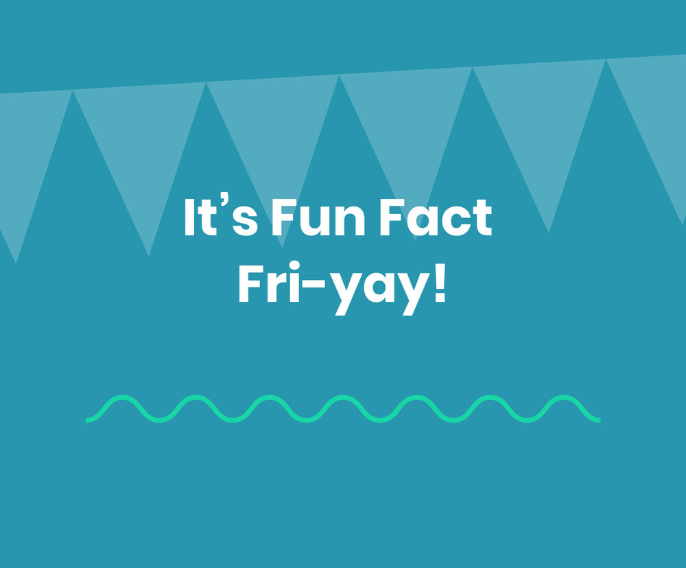 It’s Fun Fact Fri-yay!